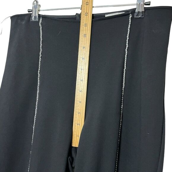 Superdown Stallion Chain Pants Black Slim Fit Trousers Women’s Size Large - Picture 13 of 14